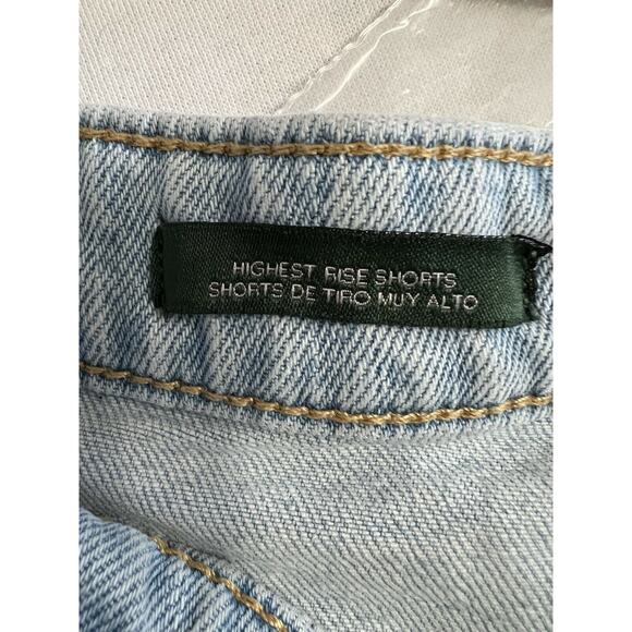 Wild Fable Highest Rise Mom Shorts Size 2/ 26 R Women's Denim Jean Shorts - Picture 6 of 10